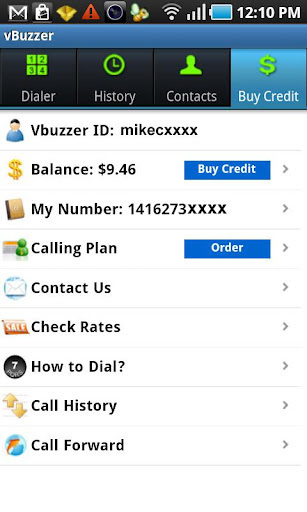 Vbuzzer VoIP Free Calls截图2