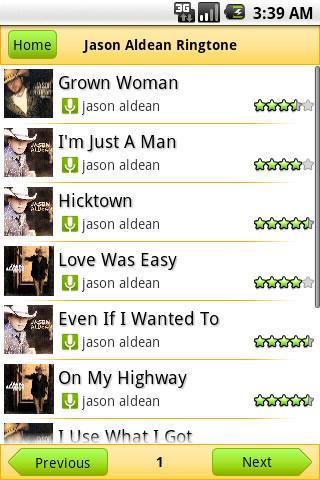 Jason Aldean铃声截图2