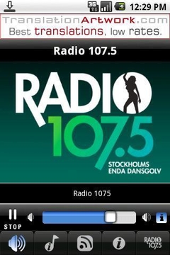 Radio 107,5截图