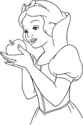 Snow White Coloring截图1