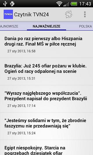 Czytnik TVN24截图8