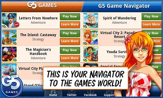 Games Navigator – By G5 Games截图1