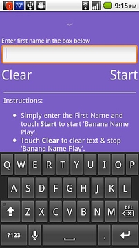 Banana Name Play截图