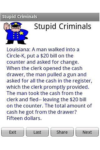 Stupid Criminals截图1