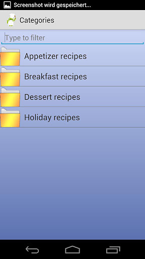 Cook Droid Recipes截图1