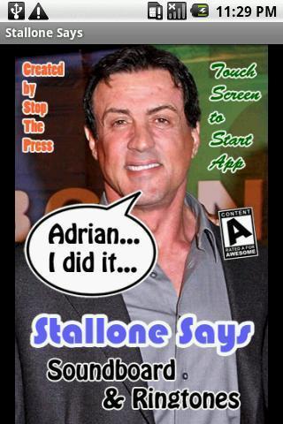 Stallone Says截图1