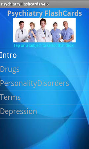 Psychiatry Flashcards截图1