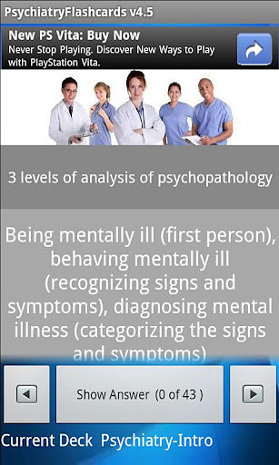 Psychiatry Flashcards截图3