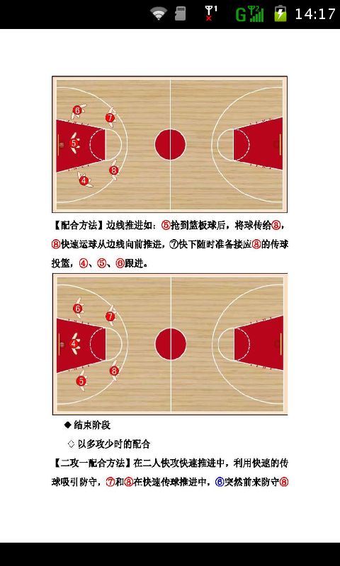 NBA篮球进攻战术配合大全截图1