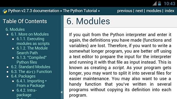 Docs for Python v2.7.3截图2