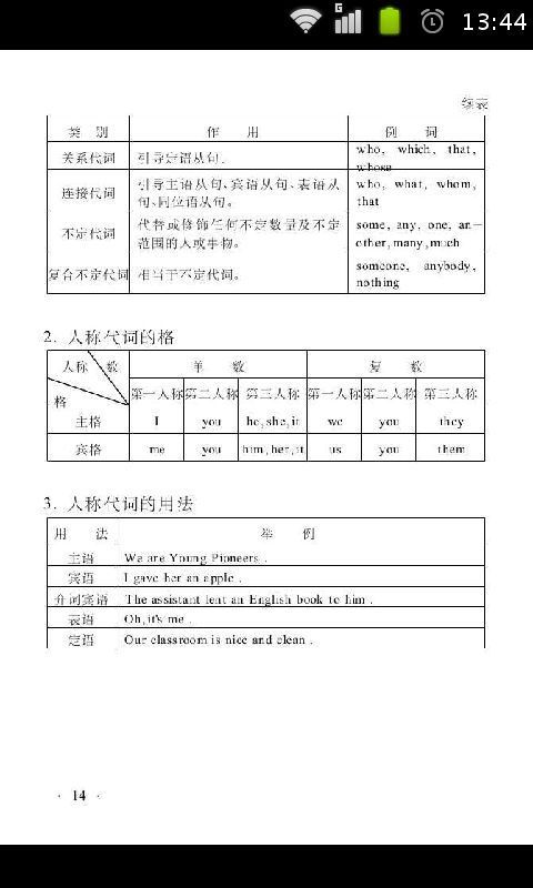 表格学英语语法截图2