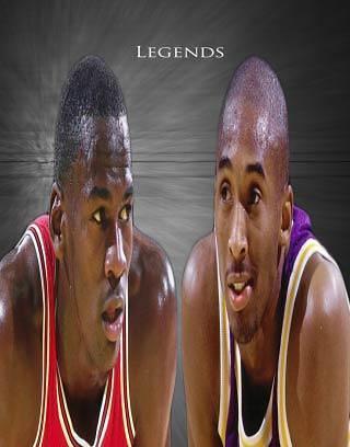 Kobe and Jordan Live Wallpaper截图1