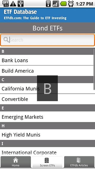 Pocket ETF Database截图3