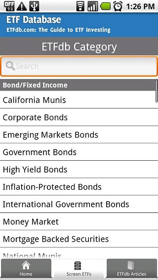 Pocket ETF Database截图4