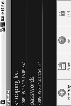 CipherLog截图