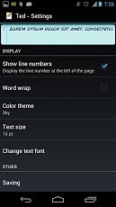 Ted (Text Editor)截图3
