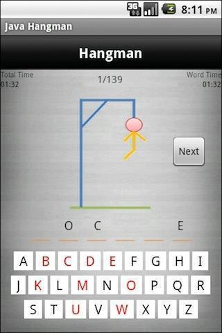 Java Hangman截图1