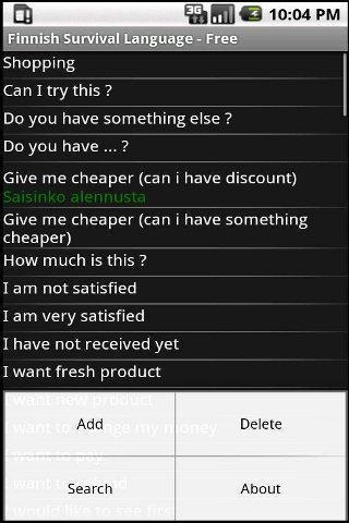 Finnish Survival Language Lite截图1