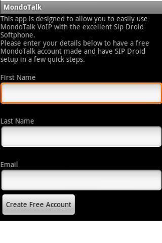 MondoTalk VoIP SIP Calls截图1