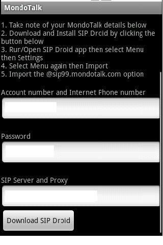 MondoTalk VoIP SIP Calls截图2