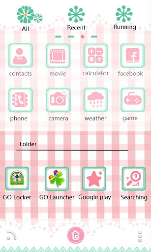 B-ROSE GO LAUNCHER THEME截图6