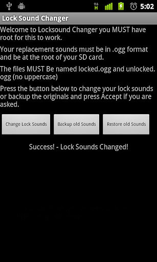 Lock Sound Changer截图1