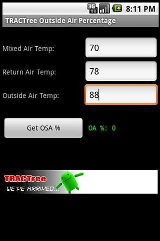 Outside Air Calculator截图2