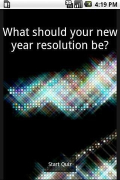 An Ideal New Year Resolution截图