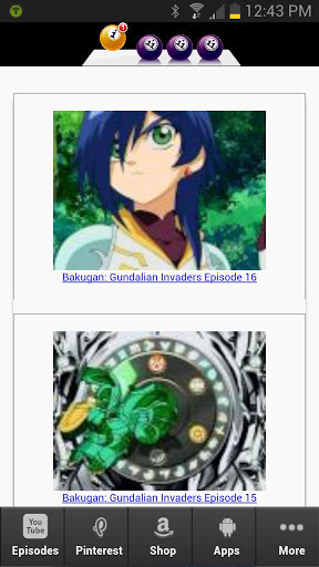 Bakugan Fan App截图1