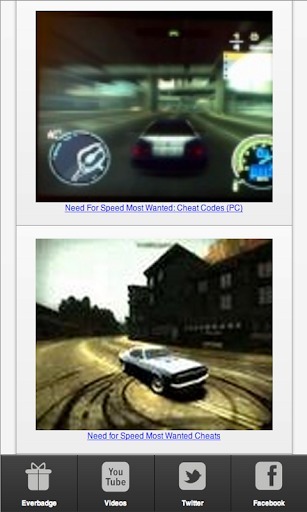 NFS MOST WANTED CHEATS GUIDE -截图2