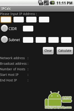 IP计算器截图