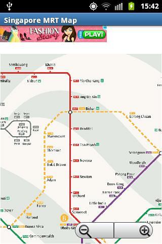 Singapore MRT Map截图1