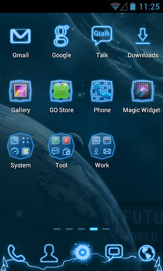 2in1 Theme GO Launcher&Weather截图4