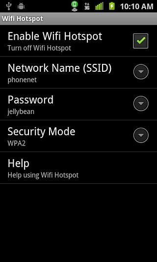 Wifi Hotspot &amp; USB Tether Lite截图4