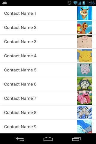 Pokemon Contacts截图1