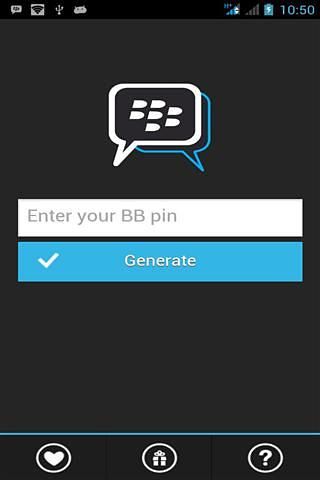 BBM Pin Share截图