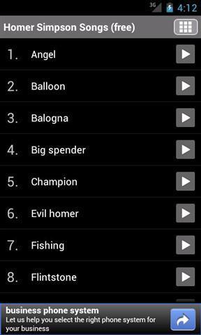 辛普森歌曲铃声截图1