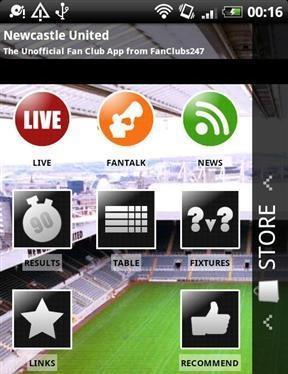 纽卡斯尔联队球迷俱乐部截图2