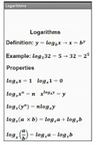 常用数学公式截图1