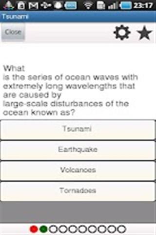 海啸测验截图1