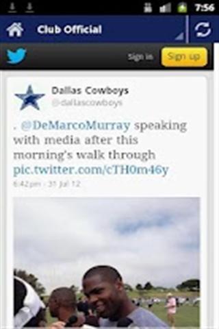 Dallas Cowboys Twitters截图6