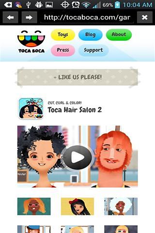 托卡美发发型截图3