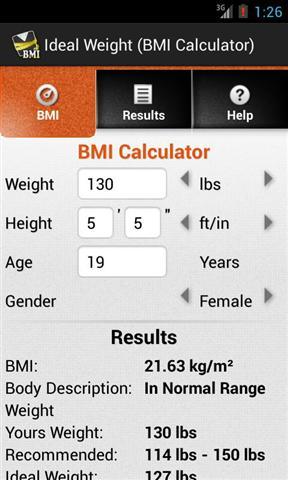 BMI体重测量器截图1