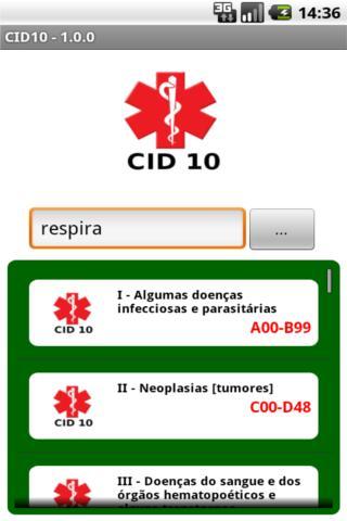 CID10 - Medicina截图1