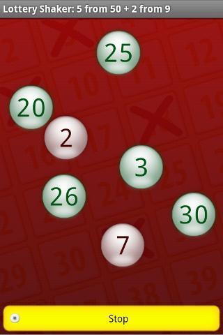 Lottery Shaker截图5