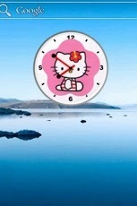 Hello Kitty Sweet Analog Clock截图1