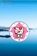 Hello Kitty Sweet Analog Clock截图2