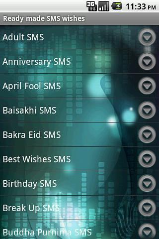 Best SMS Wishes &amp; Phrases ...截图2