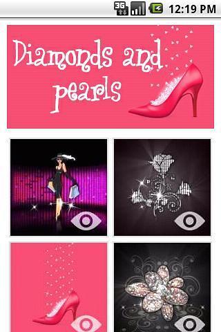 Diamonds and Pearls Wallpapers截图1