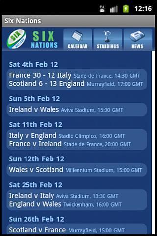 Six Nations Rugby截图3